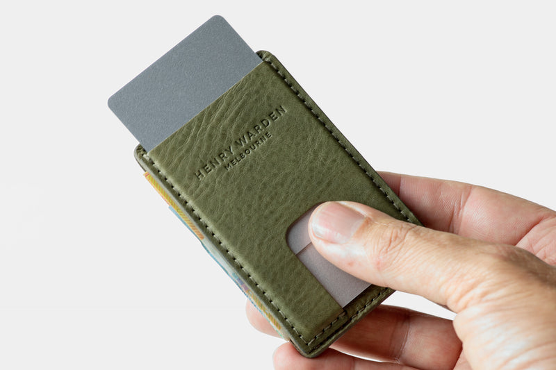 Everyday Minimalist Wallet | Olive Grey