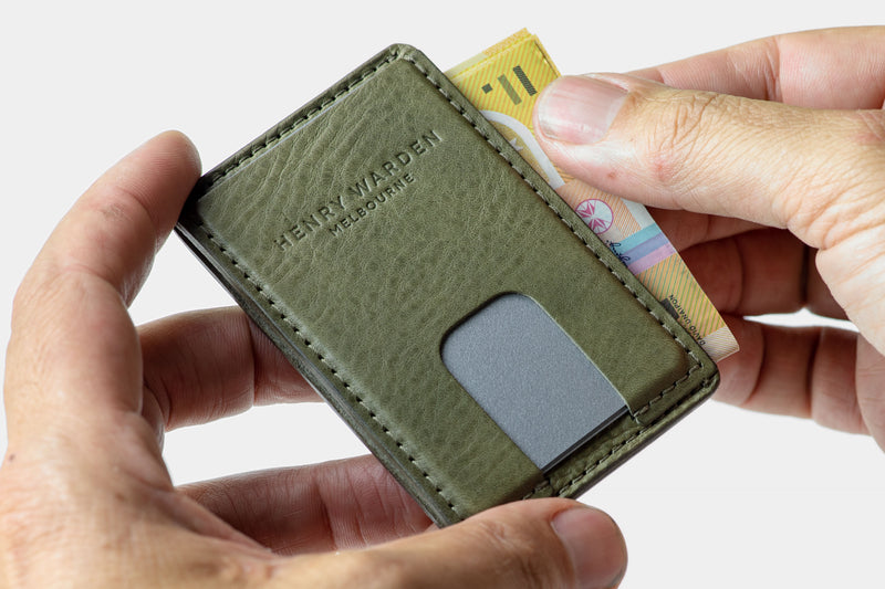 Everyday Minimalist Wallet | Olive Grey