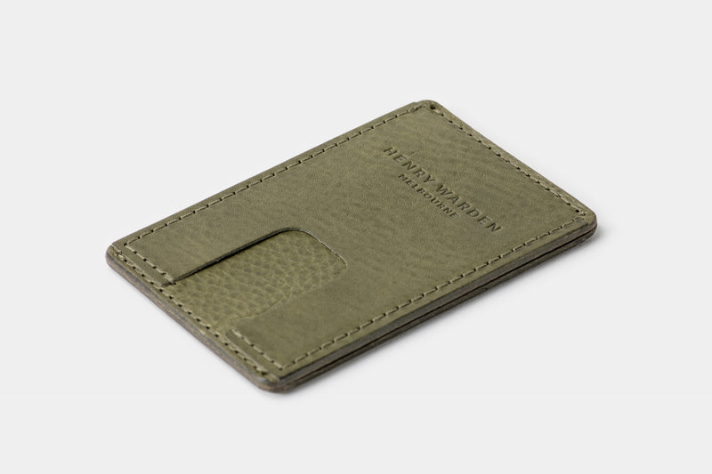 Everyday Minimalist Wallet | Olive Grey